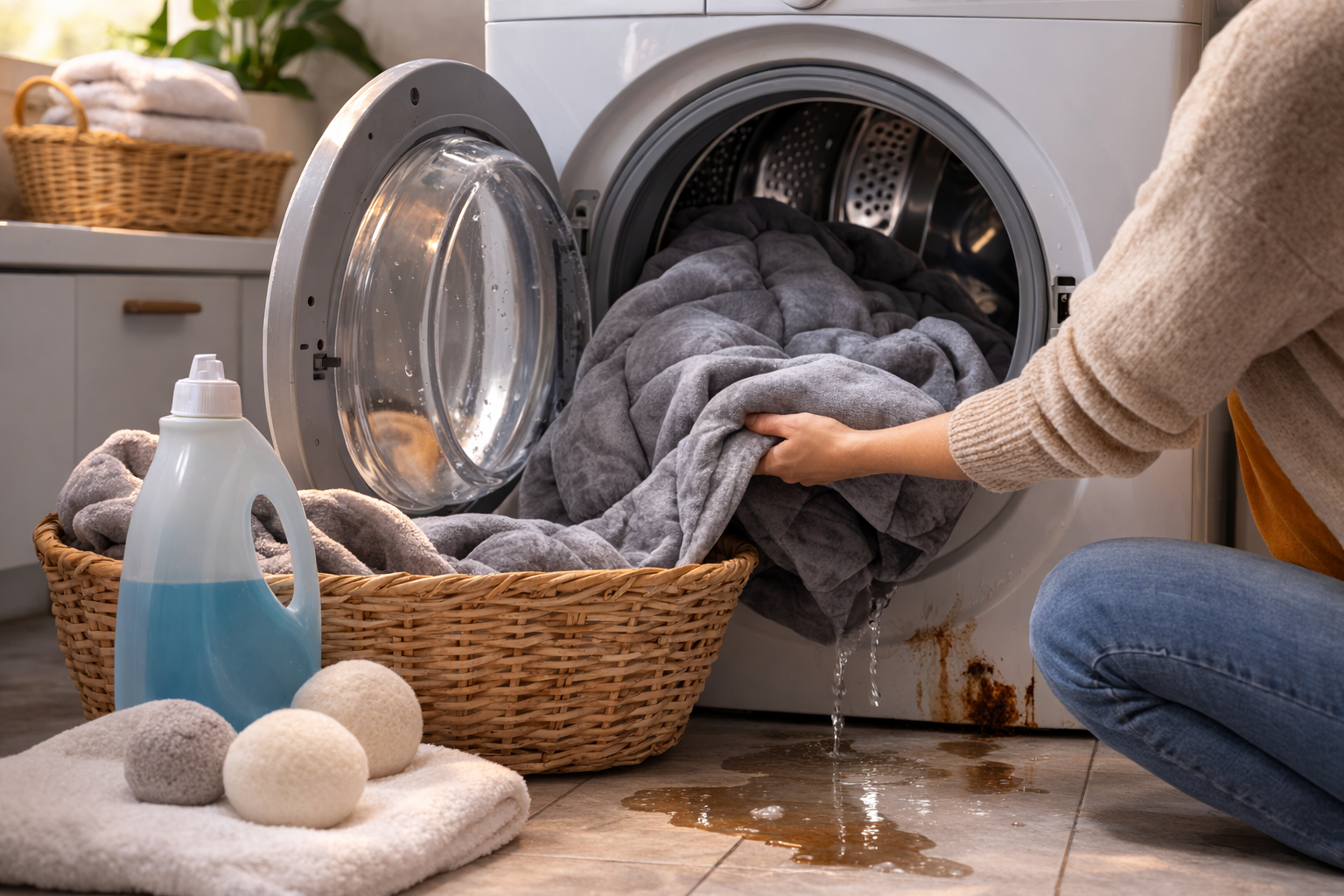 Wash a Weighted Blanket Without Ruining It