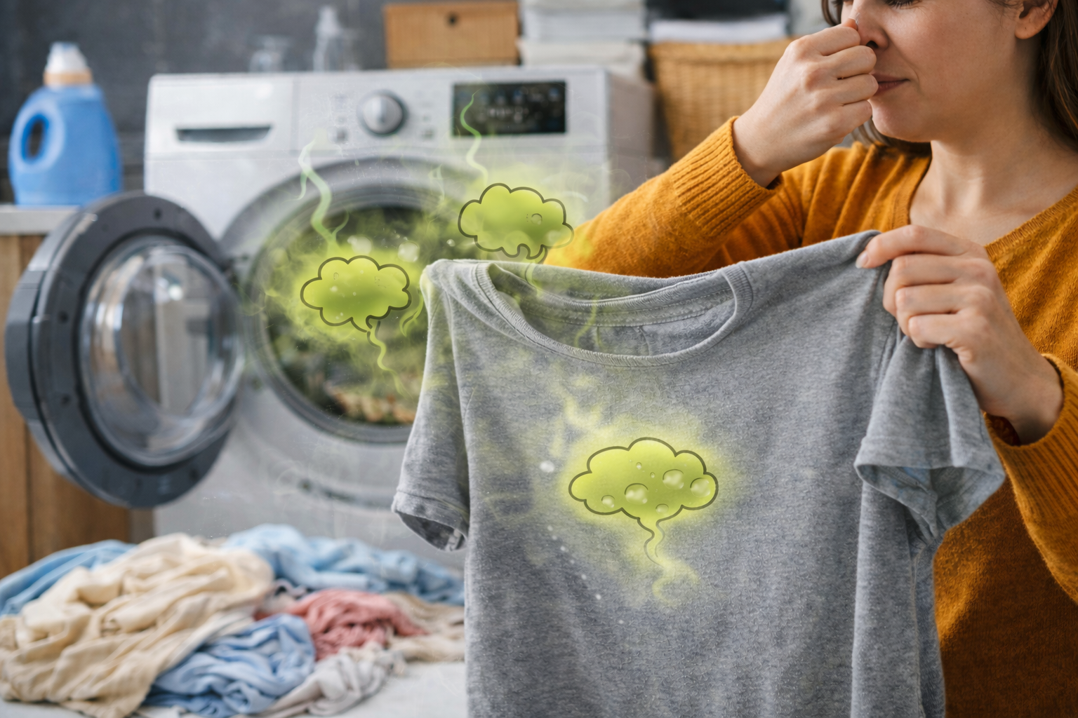 Why Does My Laundry Still Smell After Washing