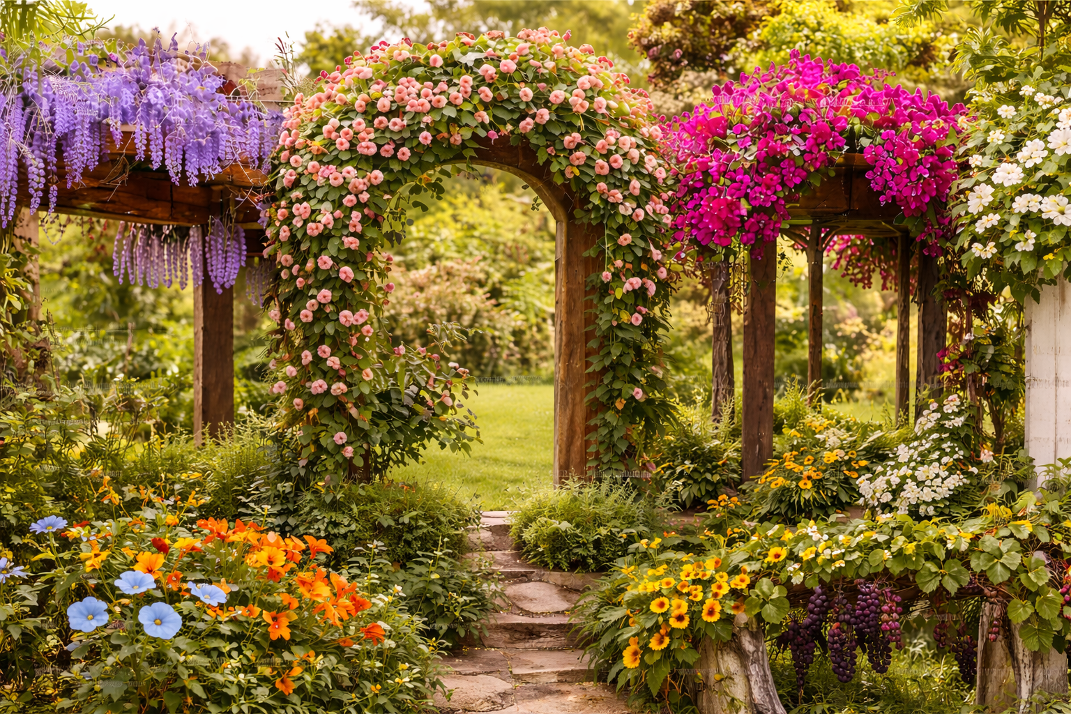15 Best Climbing Plants for Your Pergola and Arbor