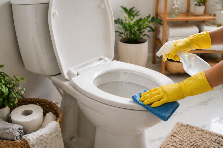 How often to clean toilet