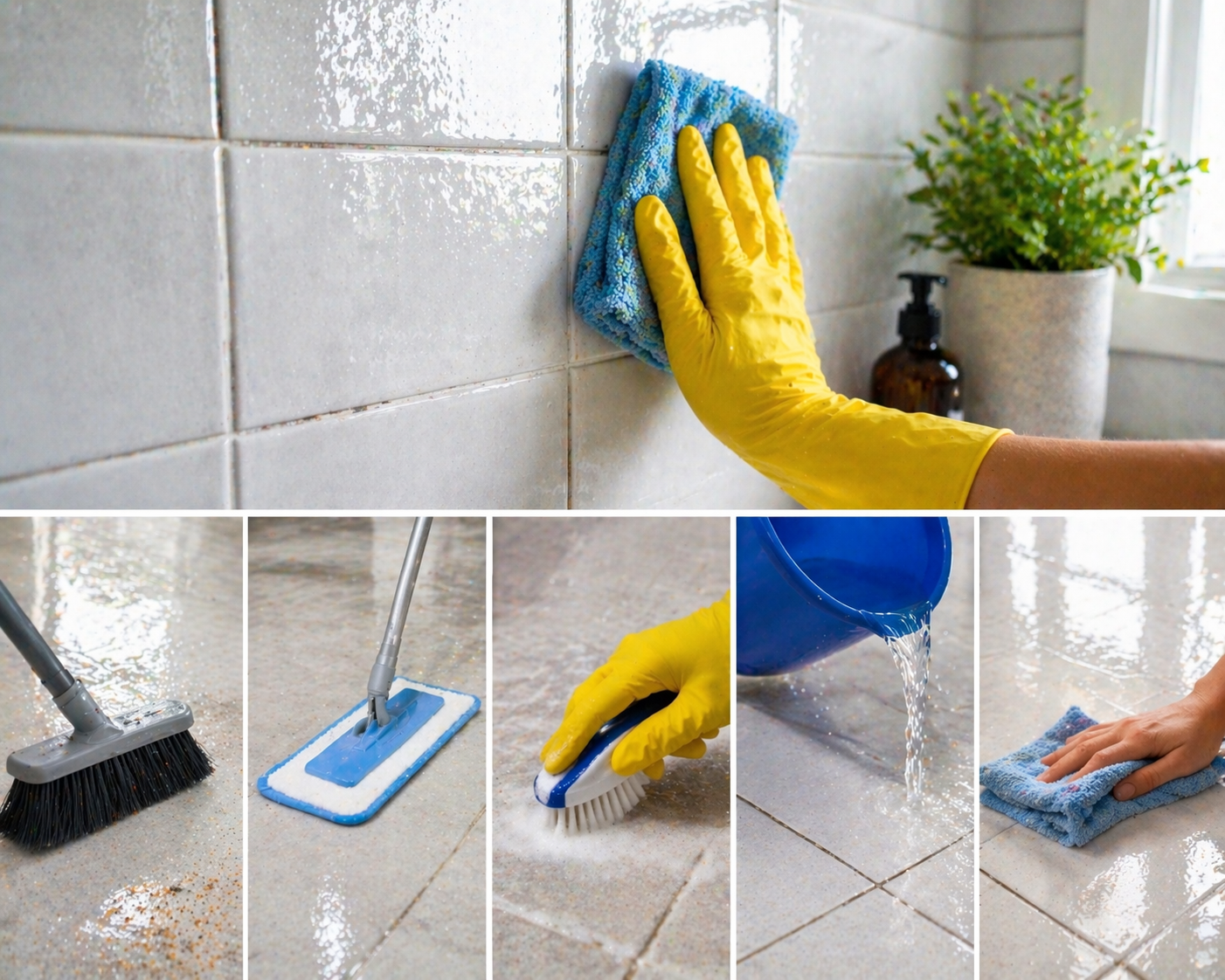 How to Clean Porcelain Tile The Complete Guide (Floors and Walls)