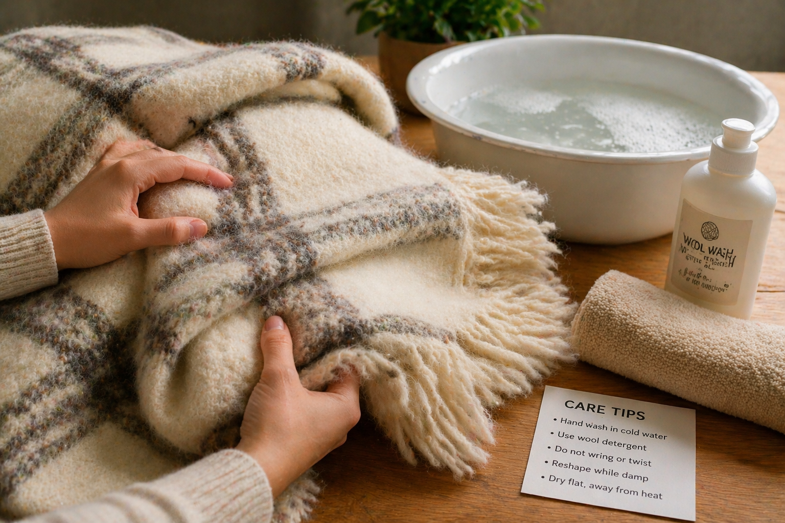 How to Wash a Wool Blanket (Without Shrinking or Ruining It)